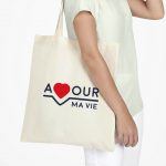 Tote bag - Amour ma vie