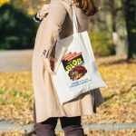 tote bag coton bio - personnalisé à Bordeaux - The Blob