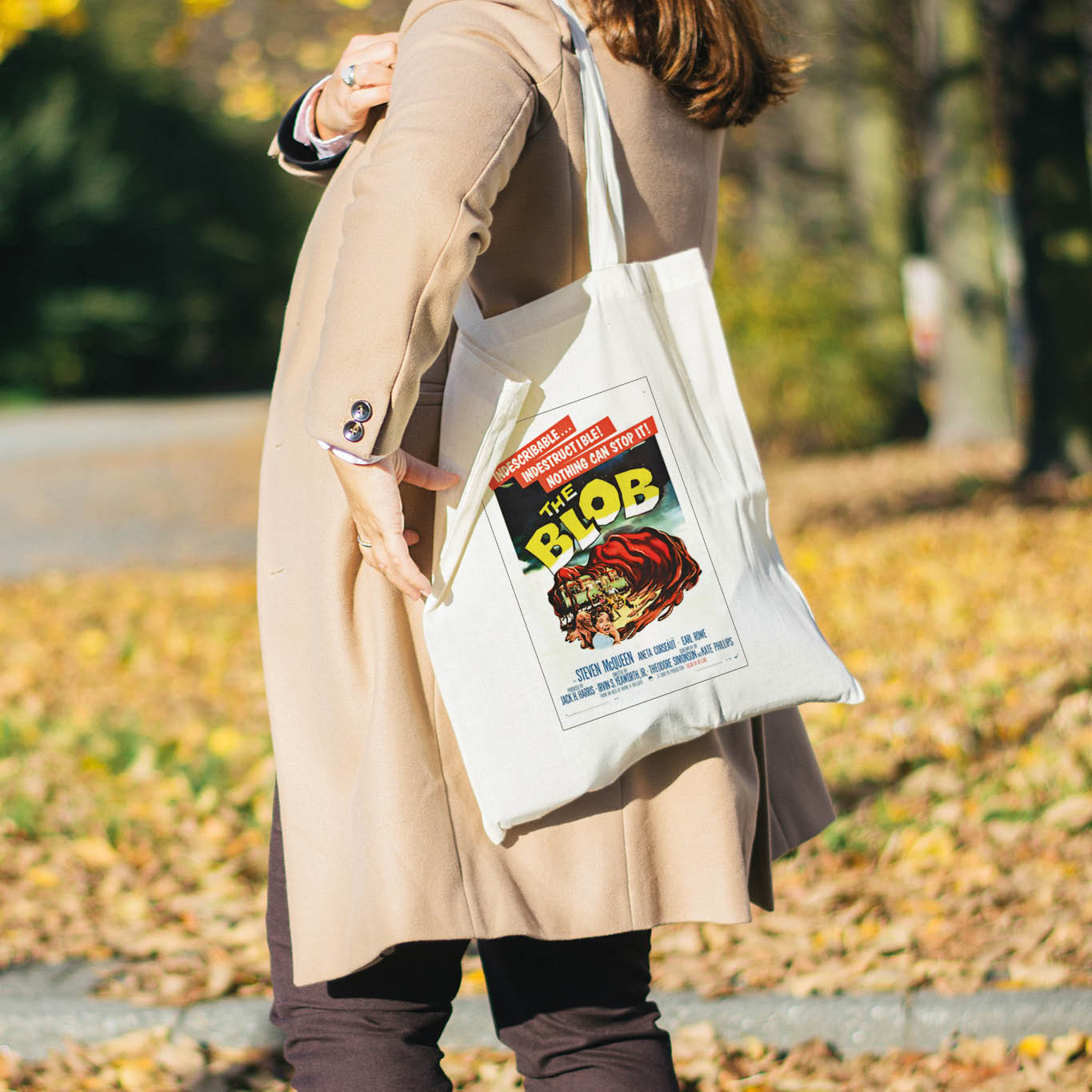 tote bag coton bio - personnalisé à Bordeaux - The Blob