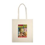tote bag coton bio - personnalisé à Bordeaux - Invasion of the saucer-men